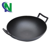 non-stick wok cast iron cookware wok