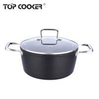 24cm Forged Aluminum Non-stick Thermos Casserole Carrier