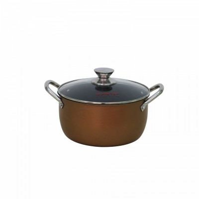 Carbon steel cookware pressed non-stick casserole CK24