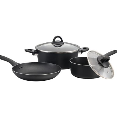 pressed cookware non stick cookware set glass cover